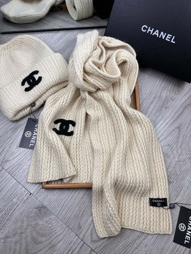 Chanel Caps Scarfs